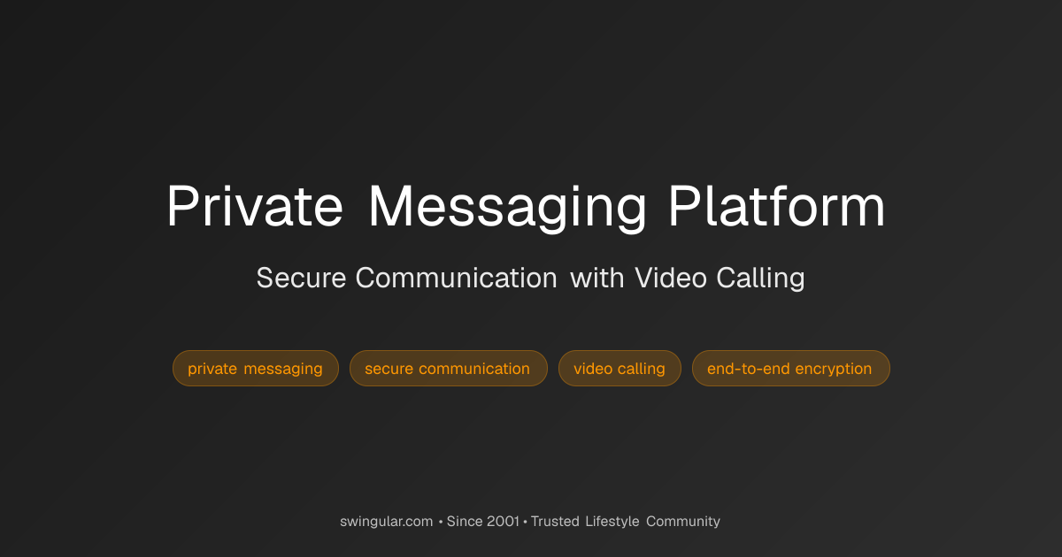 Private Messaging | Swingular